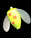 Spin-N-Glo Yellow Oragen Dot